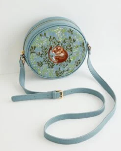 Chloe Circle Bag Embroidered Dormouse Blue -Jewellery Store 0711b96e a729 4ab5 b83a 351a74790fc6