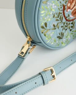 Chloe Circle Bag Embroidered Dormouse Blue -Jewellery Store 2936ec53 3631 4456 8995 9083968166d2
