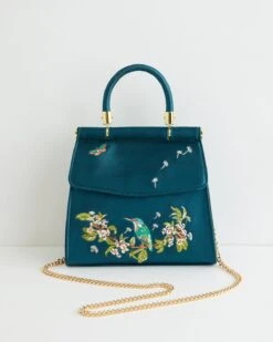 Morning Song Kingfisher Mini Teal Tote -Jewellery Store 34a39359 9234 4ac6 82ac 12b2f03b2233