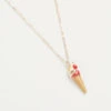 Enamel Ice-Cream Long Necklace