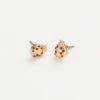 Gold Ladybird Earrings