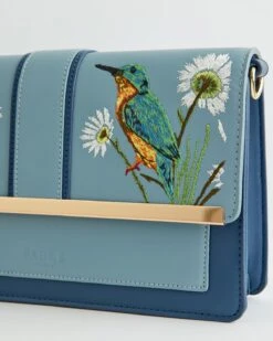 Embroidered Kingfisher Blue Cross Body Bag 15 Embroidered Kingfisher Blue Cross Body Bag -Jewellery Store 674d0682 ee6a 477f 97e5 34cbf136b092