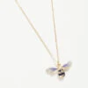 Enamel Bee Long Necklace