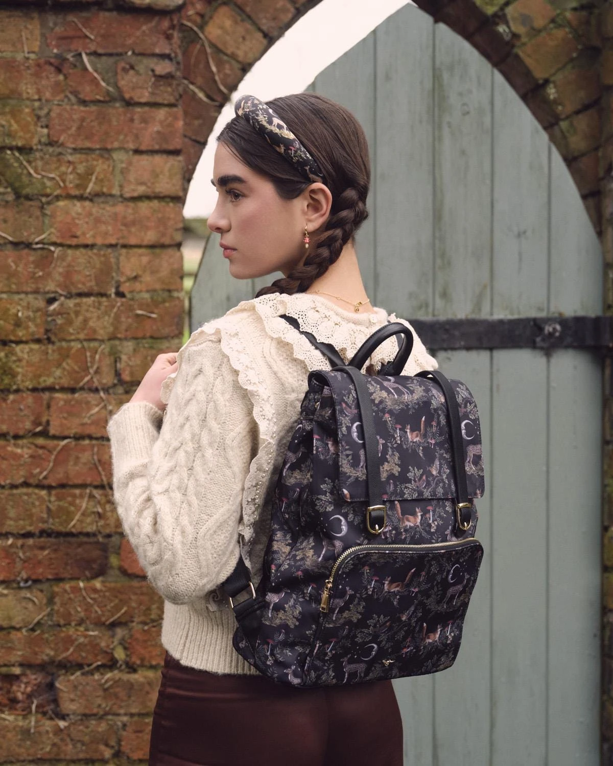A Night's Tale Woodland Backpack - Midnight 2 A Night's Tale Woodland Backpack - Midnight - Image 2