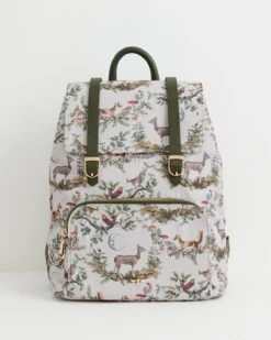 A Night's Tale Woodland Small Backpack - Crystal Grey