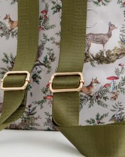 A Night's Tale Woodland Small Backpack - Crystal Grey -Jewellery Store a night s tale woodland small backpack crystal grey by fable england 39965084451060