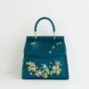 Morning Song Kingfisher Mini Teal Tote