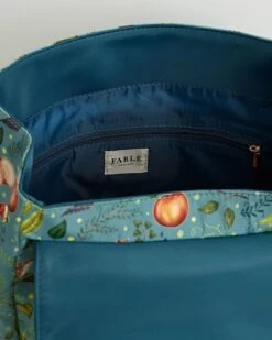 Catherine Rowe Into The Woods Backpack - Teal -Jewellery Store catherine rowe into the woods backpack teal by fable england 40296119435508
