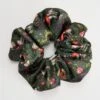 Catherine Rowe Into The Woods Oversized Scrunchie - Green