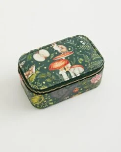Catherine Rowe Into The Woods Small Jewellery Box - Green