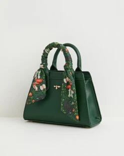 Catherine Rowe Into The Woods Small Tote - Green -Jewellery Store catherine rowe into the woods small tote green by fable england 39473882792180