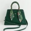 Catherine Rowe Into The Woods Tote - Green