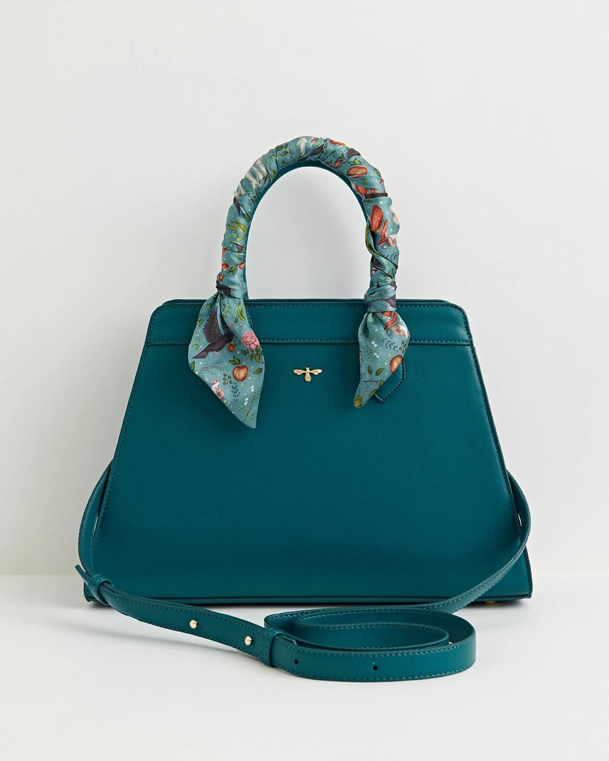 Catherine Rowe Into The Woods Tote - Teal 1 Catherine Rowe Into The Woods Tote - Teal