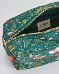 Catherine Rowe Into The Woods Travel Pouch - Green -Jewellery Store catherine rowe into the woods travel pouch green by fable england 39017106243828