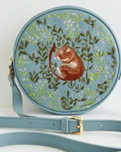 Chloe Circle Bag Embroidered Dormouse Blue -Jewellery Store ceb72c62 0b72 48d0 aa2c 17d82e57c767