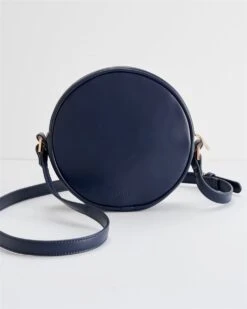 Chloe Giordani Dormouse Embroidered Round Saddle Bag - Navy 10 Chloe Giordani Dormouse Embroidered Round Saddle Bag - Navy -Jewellery Store chloe giordani dormouse embroidered round saddle bag navy by fable england 39016776564980