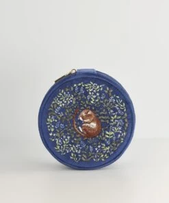Chloe Giordani Dormouse Jewellery Box - Navy -Jewellery Store chloe giordani dormouse jewellery box navy by fable england 40296569143540