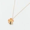 Enamel Bloom & Bee Long Necklace