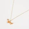 Enamel Corgi Necklace