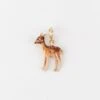 Enamel Fawn Charm