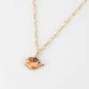 Enamel Hedgehog Collector Chain Necklace