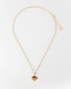 Enamel Hedgehog Collector Chain Necklace -Jewellery Store enamel hedgehog collector chain necklace by fable england 31569996054692