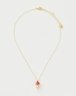 Enamel Mushroom Necklace 5 Enamel Mushroom Necklace -Jewellery Store enamel mushroom necklace by fable england 39965028942068
