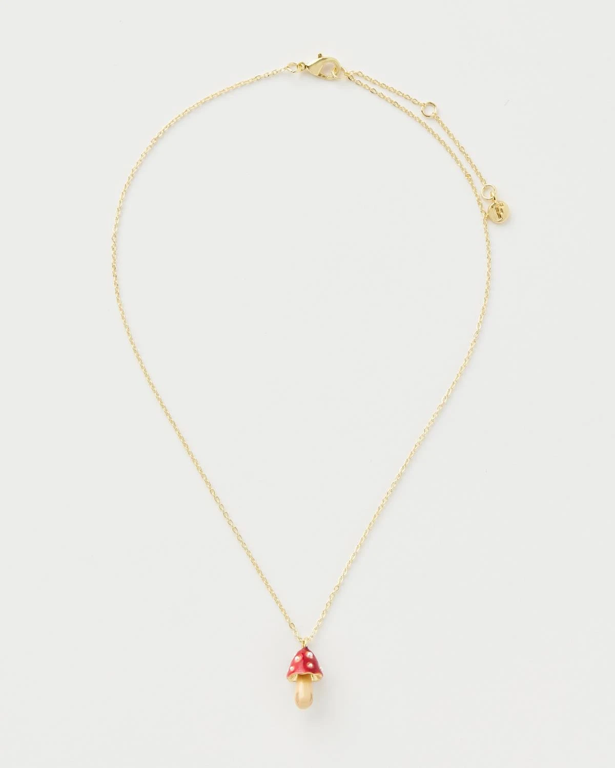 Enamel Mushroom Necklace 3 Enamel Mushroom Necklace - Image 3