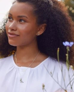 Enamel Pigeon Short Necklace -Jewellery Store enamel pigeon short necklace by fable england 40296836727028