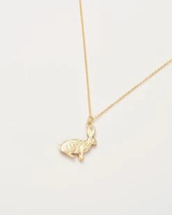 Enamel Rabbit Short Necklace -Jewellery Store enamel rabbit short necklace by fable england 40872620327156