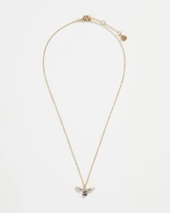 Jewellery Store -Jewellery Store enamel short bee necklace by fable england 40293033607412 scaled