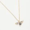 Enamel Short Bee Necklace
