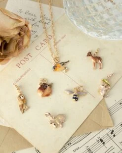 Enamel Squirrel Charm -Jewellery Store enamel squirrel charm by fable england 31574603038884 scaled