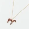 Fable Enamel Horse Long Necklace