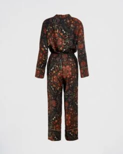 Folksy Fox Pyjamas Black -Jewellery Store folksy fox pyjamas black by fable england 40327774273780