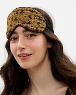 Jessica Roux Tarot Tales Celestial Sleep Mask - Bronze Gold -Jewellery Store jessica roux tarot tales celestial sleep mask bronze gold by fable england 40146911625460