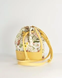 Meadow Creatures Bucket Bag - Yellow 8 Meadow Creatures Bucket Bag - Yellow -Jewellery Store meadow creatures bucket bag yellow by fable england 40872629666036