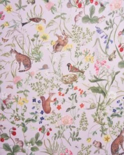 Meadow Creatures Lilac Lightweight Scarf -Jewellery Store meadow creatures lilac lightweight scarf by fable england 40824322883828