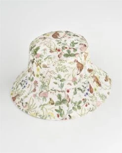 Meadow Creatures Marshmallow Bucket Hat -Jewellery Store meadow creatures marshmallow bucket hat by fable england 40872678031604