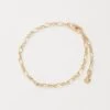 Oval Figaro Chain Bracelet