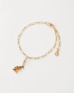 Oval Figaro Chain Bracelet 9 Oval Figaro Chain Bracelet -Jewellery Store oval figaro chain bracelet by fable england 36546645131508