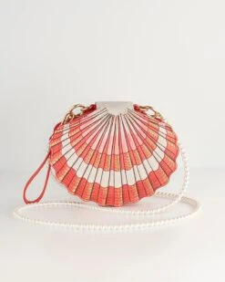 Pearl Clam Shell Crossbody Bag -Jewellery Store pearl clam shell crossbody bag by fable england 41228310577396