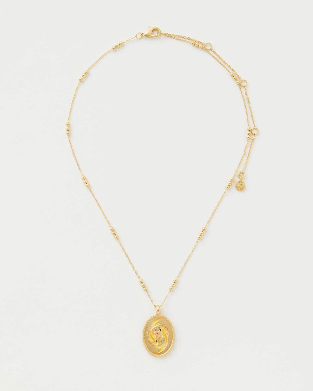 Pisces Zodiac Necklace 2 Pisces Zodiac Necklace - Image 2