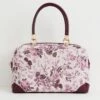 Rambling Rose Tote Bag - Burgundy