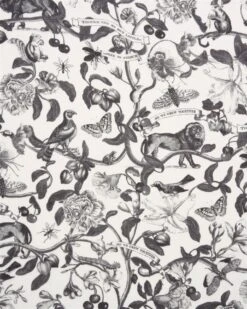 Tree Of Life Monochrome Lightweight Scarf -Jewellery Store tree of life monochrome lightweight scarf by fable england 40690239045876