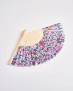 Tree Of Life Vintage Powder Blue Fan