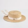 Whispering Sand Vintage Sand Raffia Hat