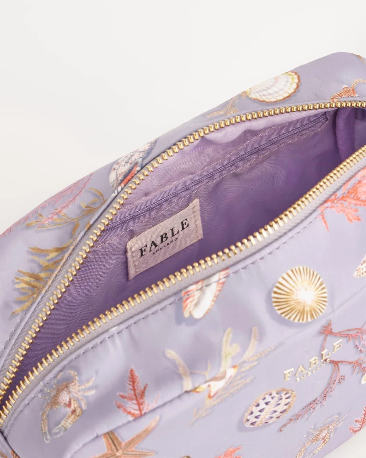 Whispering Sands Powder Blue Cosmetic Pouch 6 Whispering Sands Powder Blue Cosmetic Pouch - Image 6