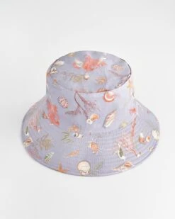 Whispering Sands Vintage Blue Bucket Hat -Jewellery Store whispering sands vintage blue bucket hat by fable england 41229069746420